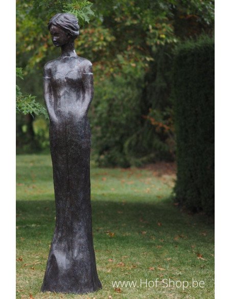 Vrouw modern - bronzen beeld (B47306)