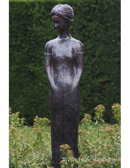 Femme moderne - statue en bronze (B47306)