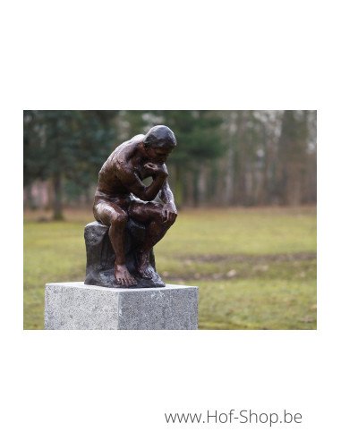 Denker van Rodin - bronzen beeld (B55878)