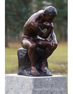 Denker van Rodin - bronzen beeld (B55878)