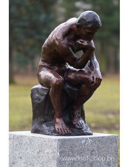 Le penseur de Rodin - statue en bronze (B55878)