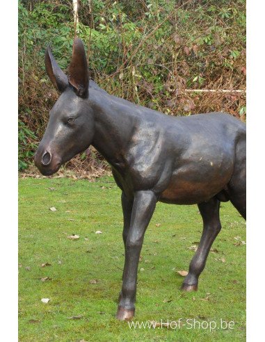 Ezel - bronzen beeld (B94312)