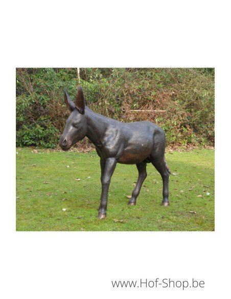 L'âne - statue en bronze (B94312)