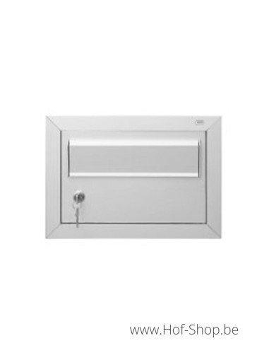 Porte boîte aux lettres 529/1/H + 505 Nature F1 35,2 x 24,8 cm - Albo porte boîte aux lettres aluminium