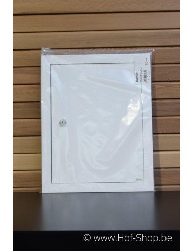 Porte boîte aux lettres 529/3 Blanc 35,2 x 44,2 cm - Albo porte boîte aux lettres aluminium