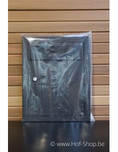 Porte boîte aux lettres 529/3 + 505 Noir 35,2 x 44,2 cm - Albo porte boîte aux lettres aluminium