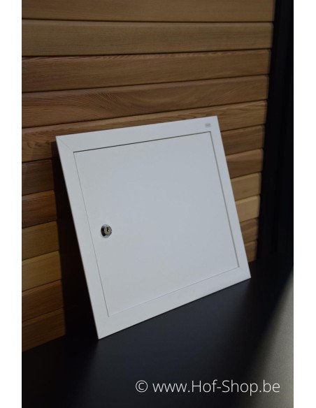 Porte boîte aux lettres 529/3/H Blanc 44,2 x 35,2 cm - Albo porte boîte aux lettres aluminium