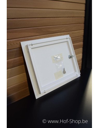 Porte boîte aux lettres 529/3/H Blanc 44,2 x 35,2 cm - Albo porte boîte aux lettres aluminium