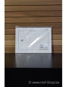 Porte boîte aux lettres 529/1/H Blanc 35,2 x 24,8 cm - Albo porte boîte aux lettres aluminium