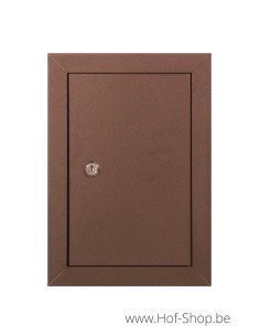 Brievenbusdeur 529/1 Corten look 24,8 x 35,2 cm - Albo brievenkastdeur aluminium