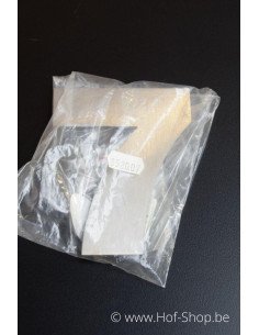 Numéro 7 avec espaceurs Arte - acier inoxydable de 12 cm de haut