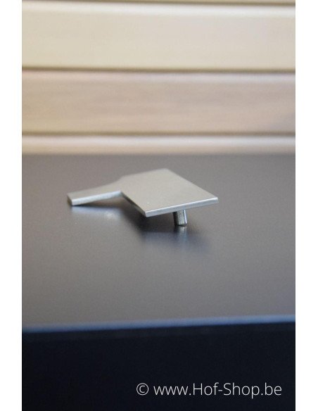 Lettre b avec espaceurs Arte - acier inoxydable de 12 cm de haut