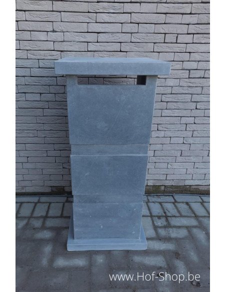 Postpakket 13 - boîte à colis en pierre bleue