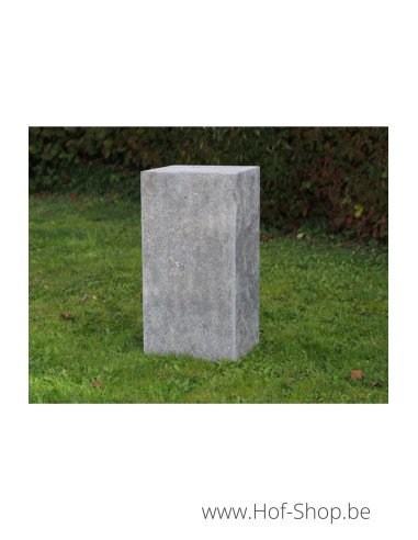 Guéridon 40 x 40 x 80 cm - colonne en pierre bleue