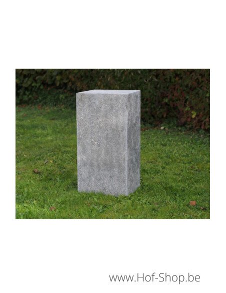 Guéridon 40 x 40 x 80 cm - colonne en pierre bleue