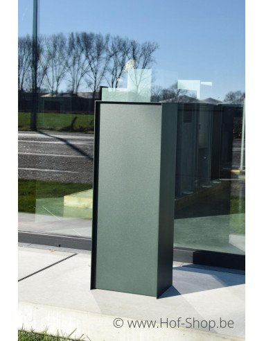 Dropbox Small RAL 6009 Back Door - eSafe boîte à colis aluminium