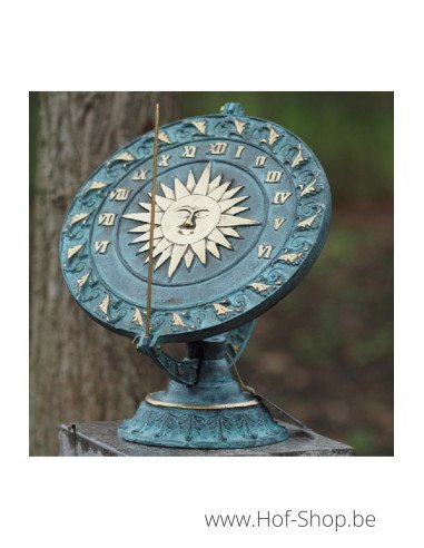 Zonnewijzer - bronzen beeld (GA0088BR-V)