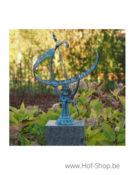Zonnewijzer - bronzen beeld (GA0221BR-V)