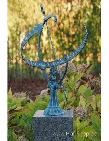 Zonnewijzer - bronzen beeld (GA0221BR-V)