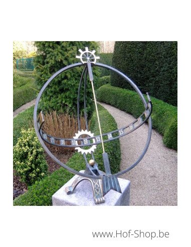 Cadran solaire - statue en bronze (GA1263BR-V)