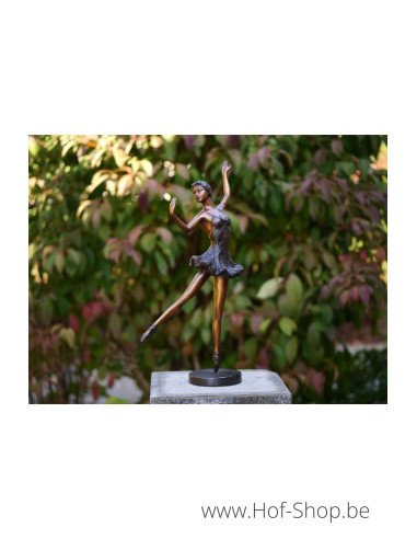 Ballerine - statue en bronze (AN1318BR-B)
