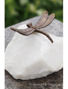 Petite libellule - statue en bronze (AN1061BR-B)