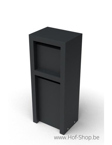 Litru Duo - Geroba boîte aux lettres noir