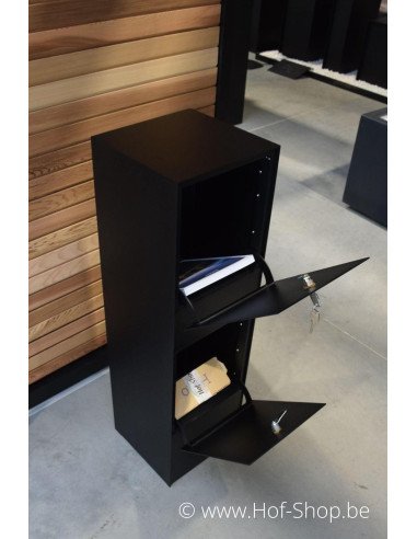 Antero avec rabat - Boîte  à colis aluminium Larob