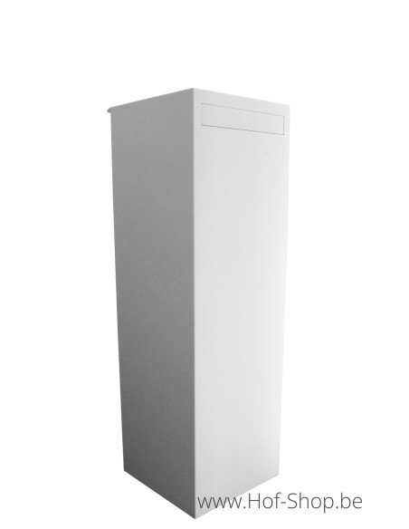 Pilast avec parcelbox - Boîte  à colis aluminium Larob
