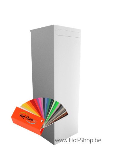 Pilast avec parcelbox - Boîte  à colis aluminium Larob