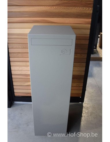 Pilast avec parcelbox - Boîte  à colis aluminium Larob