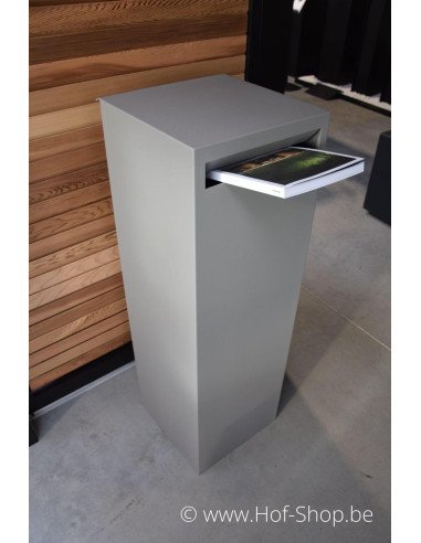 Pilast avec parcelbox - Boîte  à colis aluminium Larob