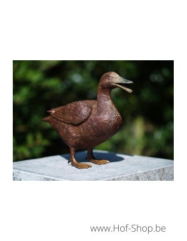 Canard  - statue en bronze (AN1115BR-B)