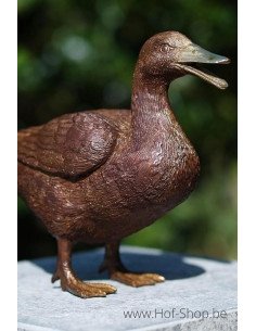Canard  - statue en bronze (AN1115BR-B)