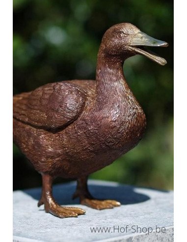 Canard  - statue en bronze (AN1115BR-B)