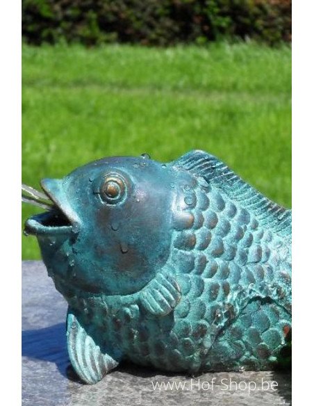 Vis fontein  - bronzen beeld (AN1140BR-V-F)