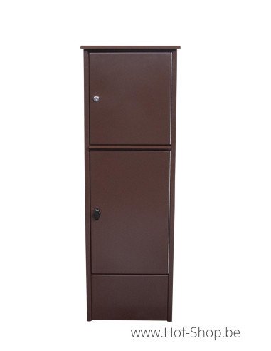 Pilaro avec parcelbox - Boîte  à colis aluminium Larob