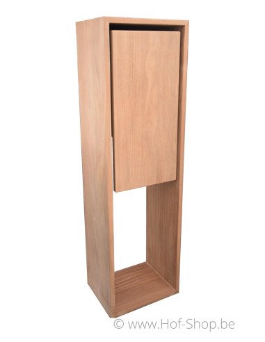 Archi Teak - brievenbus aluminium