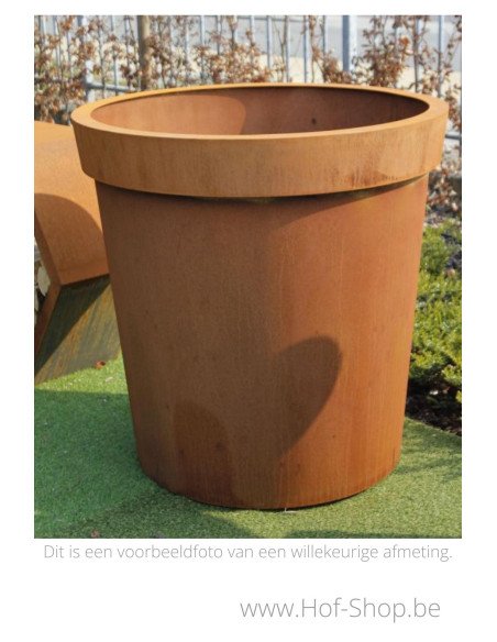 Vora 60 x 40 cm - Geroba Jardinière en acier corten