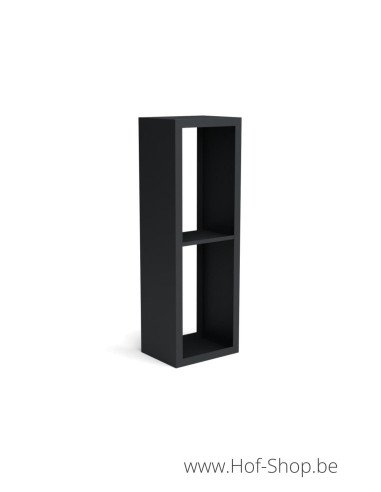 Beltza Dividi 50 x 38,5 x 150 cm - Rack à Buches noir (BELTZADS11)