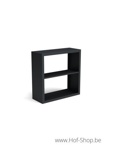 Beltza Dividi 100 x 38,5 x 100 cm - Houtopslag Geroba zwart (BELTZADS21)