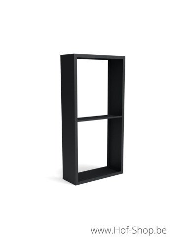 Beltza Dividi 100 x 38,5 x 200 cm - Rack à Buches noir (BELTZADS51)