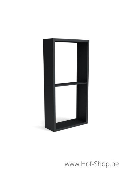 Beltza Dividi 100 x 38,5 x 200 cm - Rack à Buches noir (BELTZADS51)