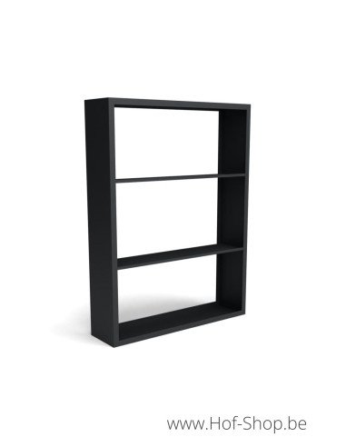 Beltza Dividi 150 x 38,5 x 200 cm - Rack à Buches noir (BELTZADS61)