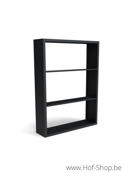 Beltza Dividi 150 x 38,5 x 200 cm - Houtopslag Geroba zwart (BELTZADS61)