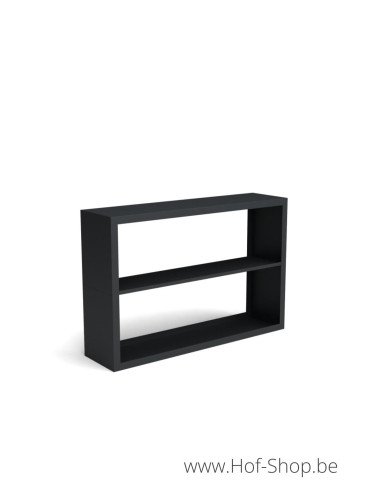 Beltza Dividi 150 x 38,5 x 100 cm - Rack à Buches noir (BELTZADS81)