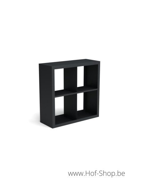 Beltza Dividi 100 x 38,5 x 100 cm - Rack à Buches noir (BELTZADS22)