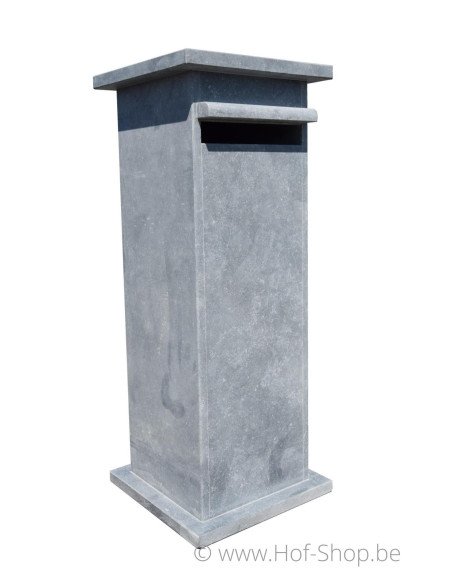 Postpakket 5 - boîte à colis en pierre bleue