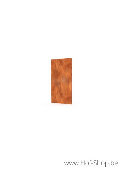Gerofence panneau complet 100 x 5 x 180 cm - Clôtures en acier Corten Geroba