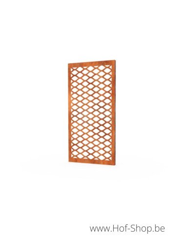 Gerofence Comb 100 x 5 x 180 cm - Schutting Geroba in cortenstaal